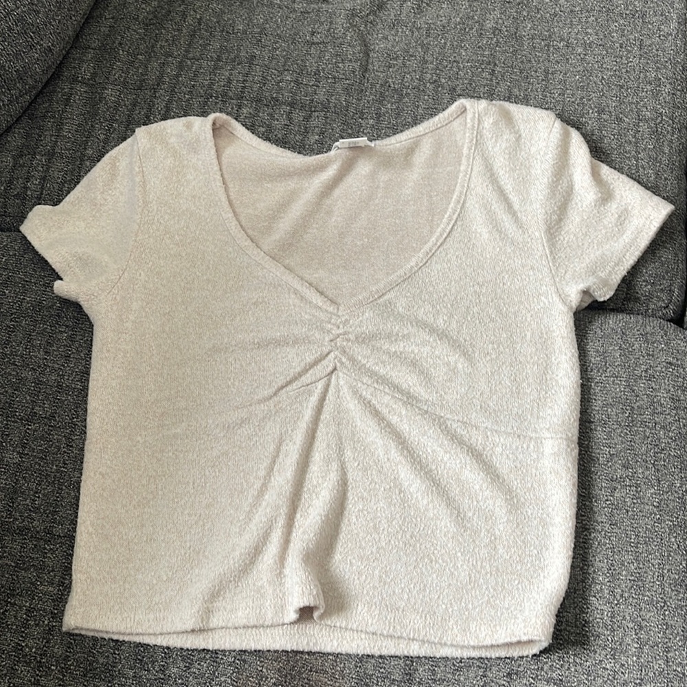 Light pink Crop Top
